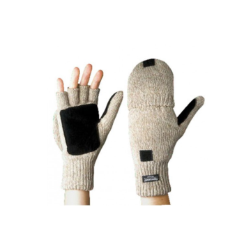 Перчатки-рукавицы шерстяные "Хаски"